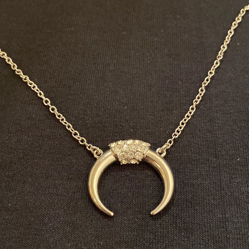 Banana Republic necklace NWT moon